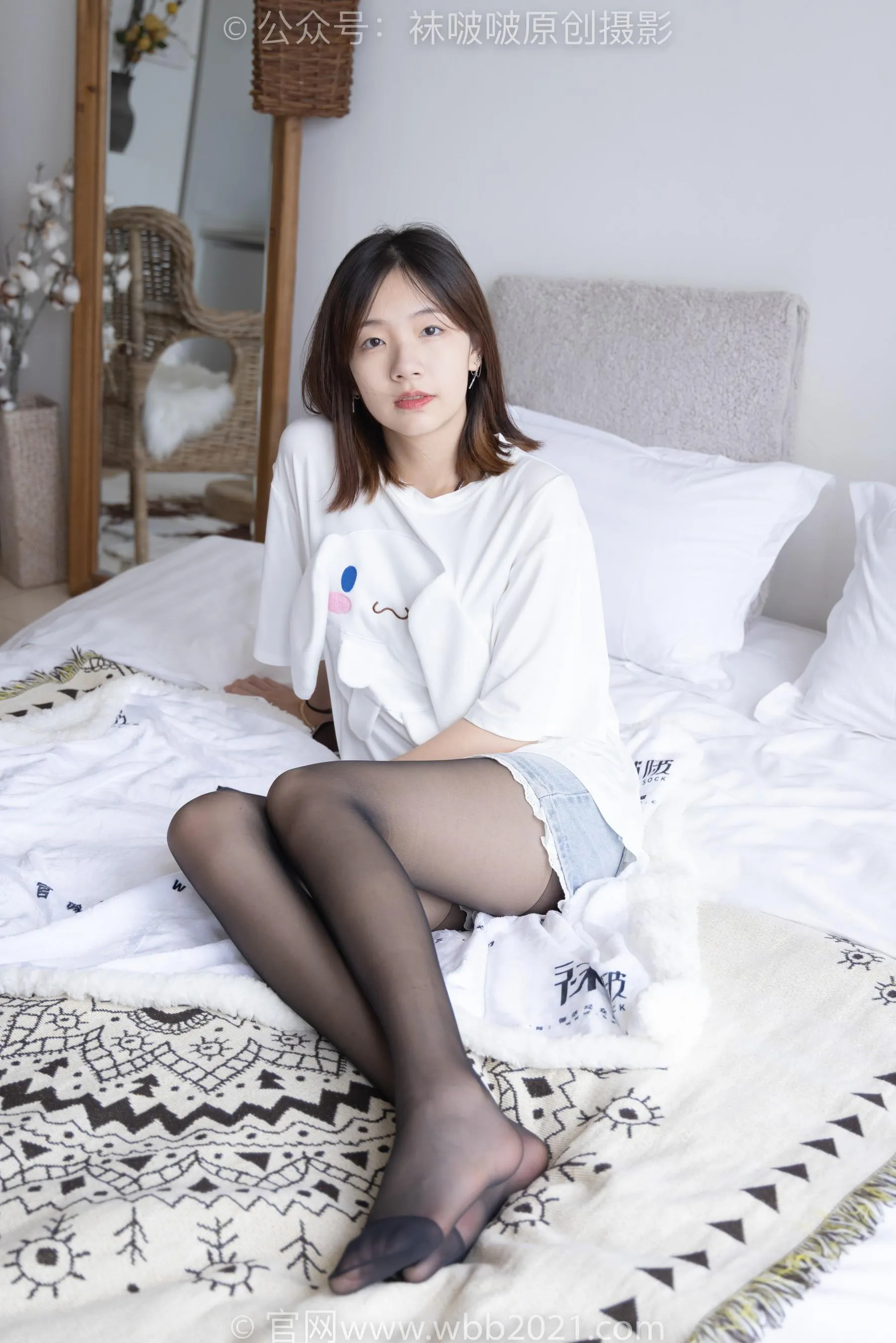 [BoBoSocks袜啵啵]NO.233 小甜豆-板鞋、黑丝[23] [53P]插图6